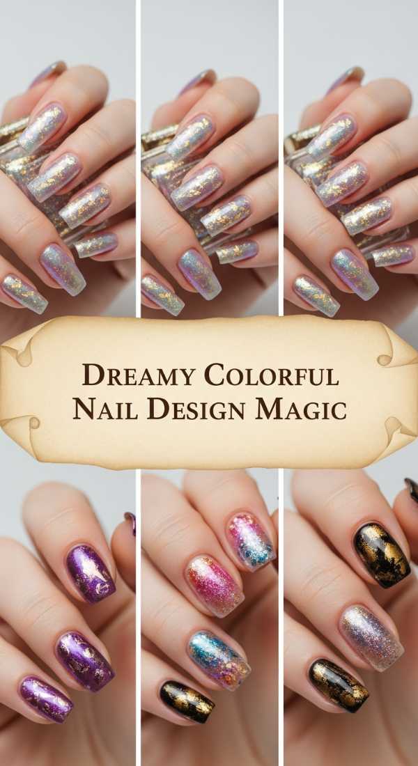 Dreamy Colorful Nail Design Magic 6a08b02471602