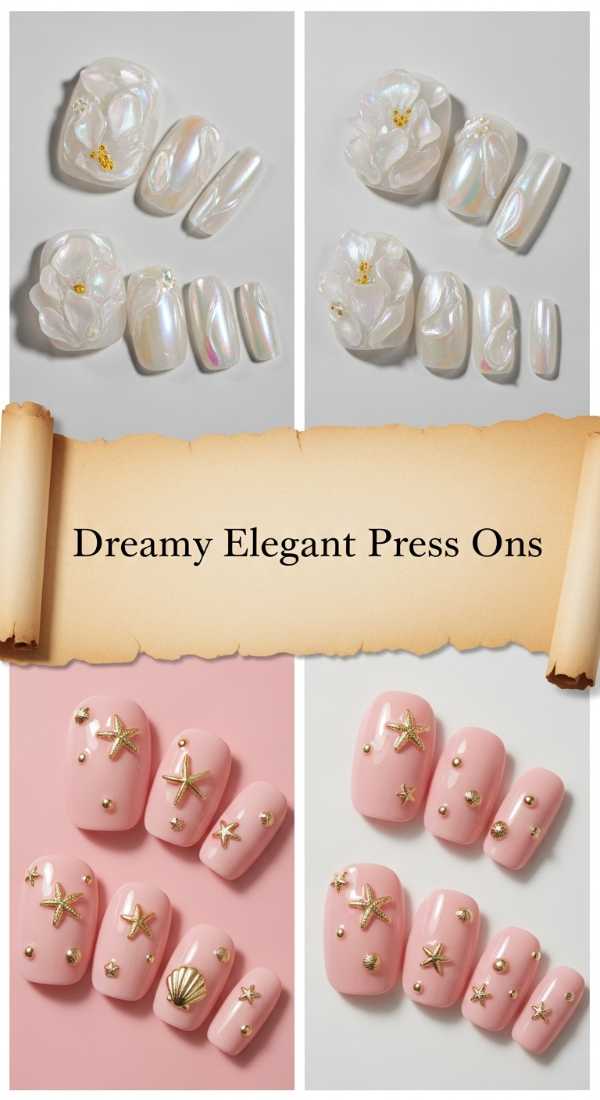 Dreamy Elegant Press Ons 6a13420dac924