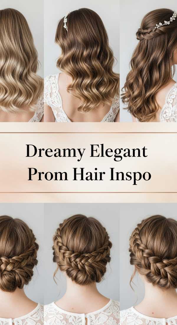 Dreamy Elegant Prom Hair Inspo 69f8e261dde39