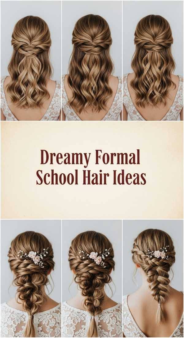 Dreamy Formal School Hair Ideas 6a14259aea624