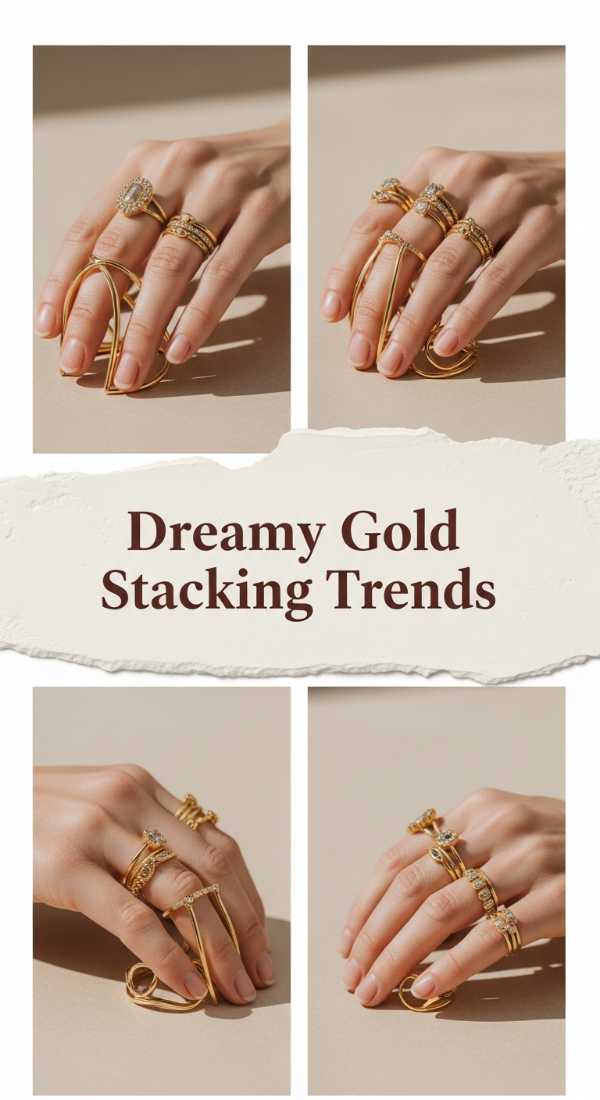 Dreamy Gold Stacking Trends 69fdbc2eb36a3