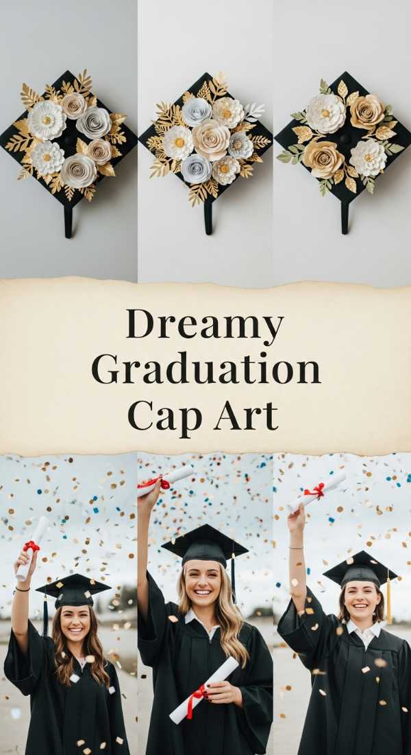 Dreamy Graduation Cap Art 6a1347b2a9000