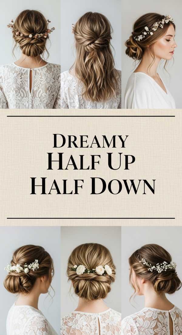 Dreamy Half Up Half Down 6a036719e250a