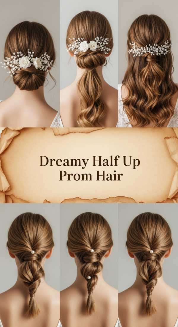 Dreamy Half Up Prom Hair 6a03670560129