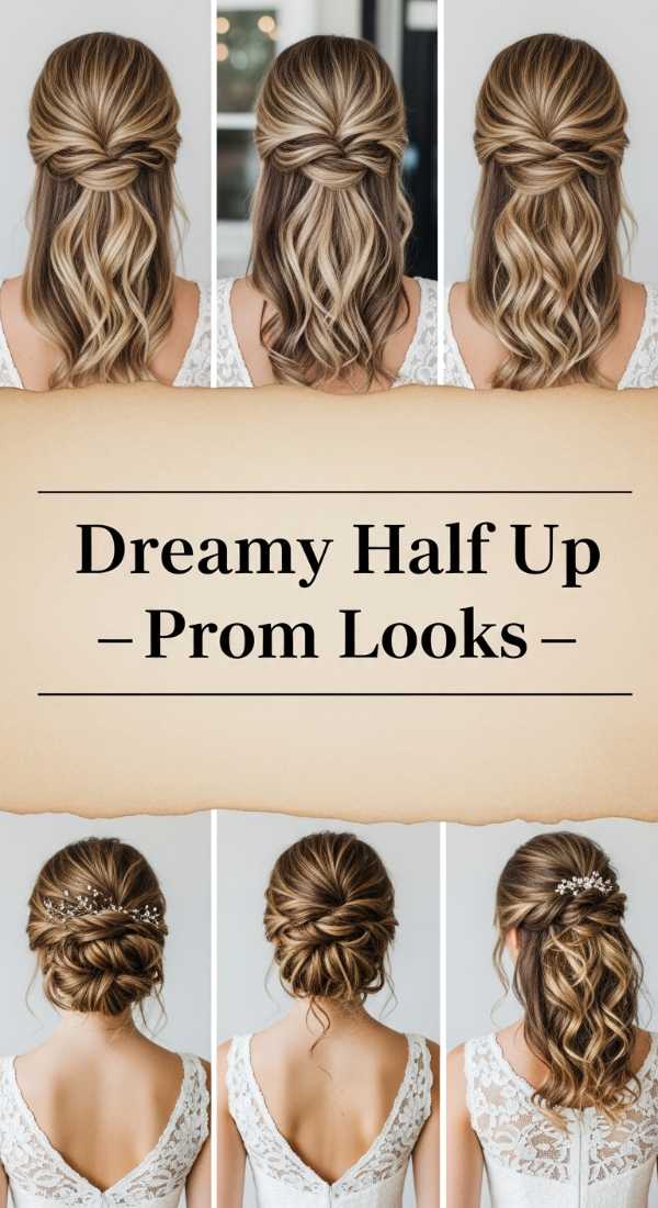 The Elite Edit: Transform Your Look with These Seasonal Hair Must-Haves Dreamy Half Up Prom Looks 6a0366f5eb17c