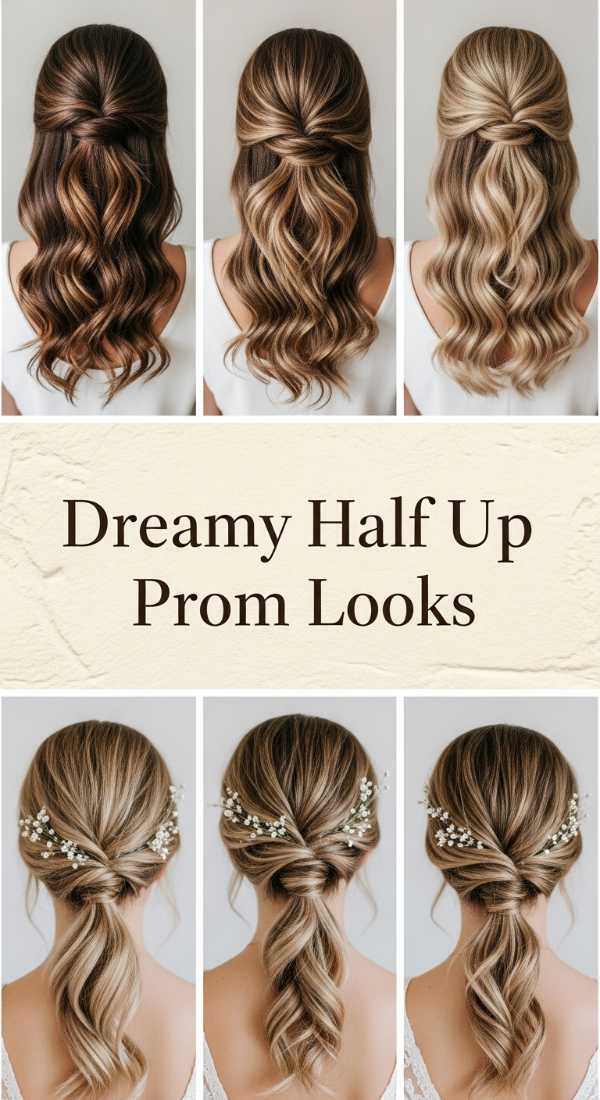 Dreamy Half Up Prom Looks 6a036721e8793