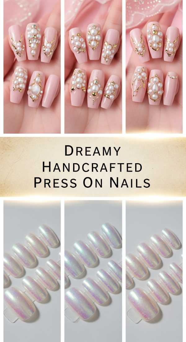 Dreamy Handcrafted Press On Nails 6a0859d1624ac
