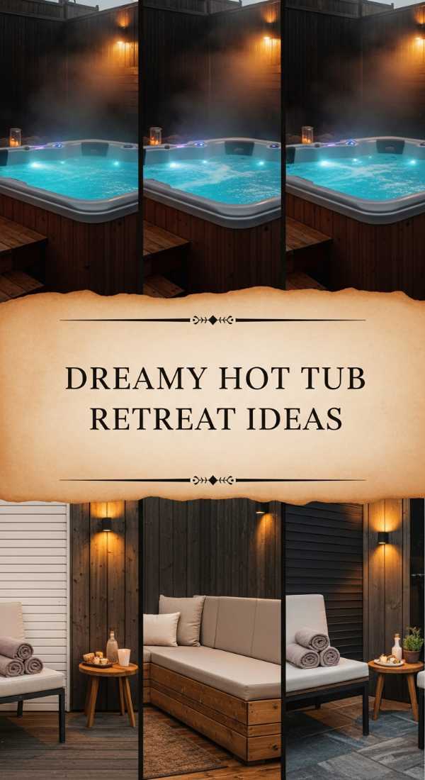 Dreamy Hot Tub Retreat Ideas 69fb076e8d427