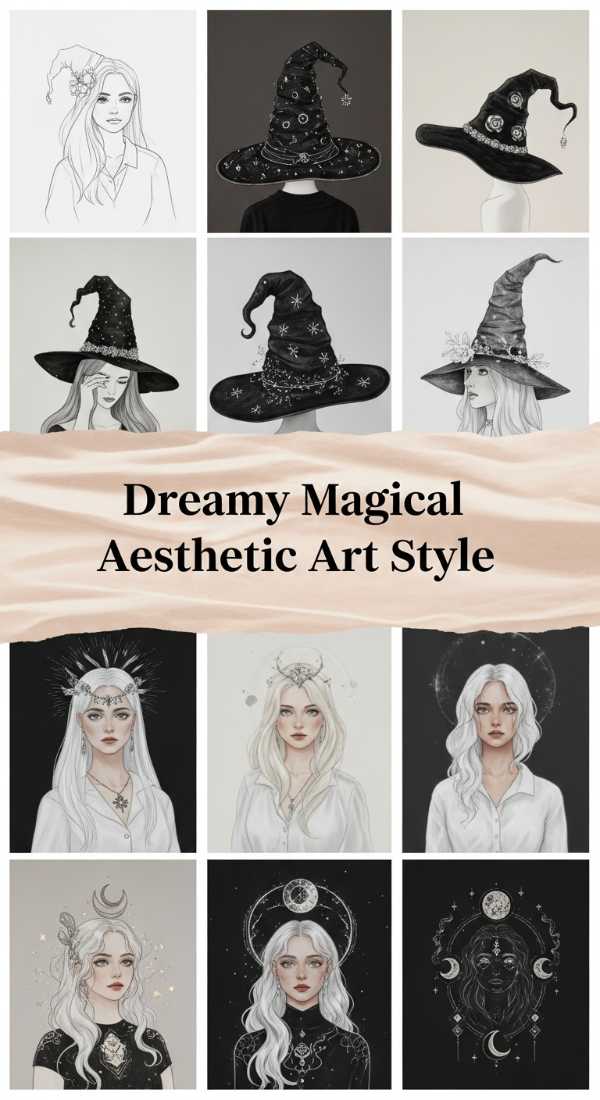 Dreamy Magical Aesthetic Art Style 6a134d3ed444c