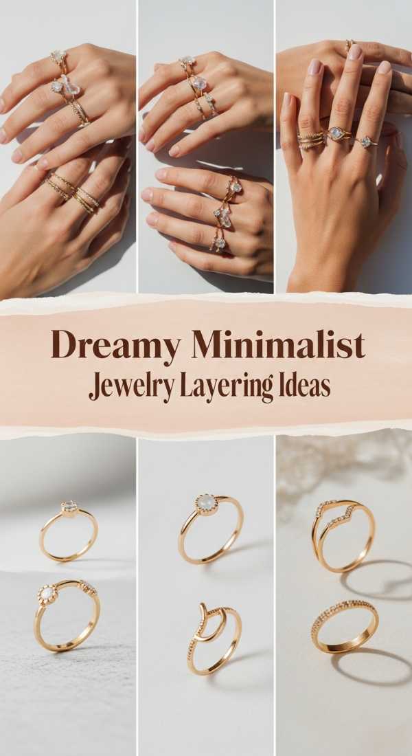 Mastering the Minimalist Gold Ring Trend: A Step-by-Step Guide Dreamy Minimalist Jewelry Layering Ideas 69fdbc3ba2a0f