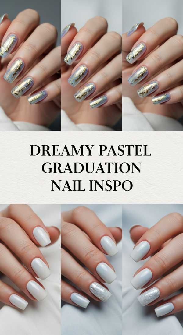 Dreamy Pastel Graduation Nail Inspo 6a1340991cb4c