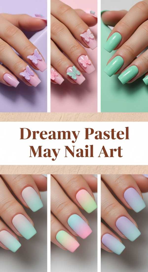 Dreamy Pastel May Nail Art 6a134e2f42759