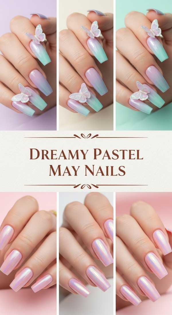 Dreamy Pastel May Nails 6a134d59b0939