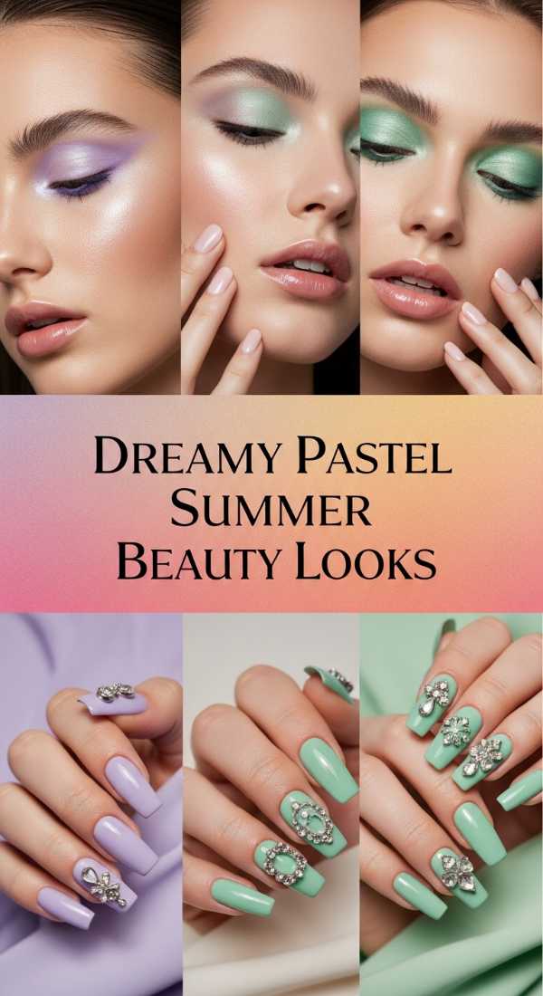 Gilded Glamour: High-End Nail Trends for Your Next Big Event Dreamy Pastel Summer Beauty Looks 6a1343df6acef