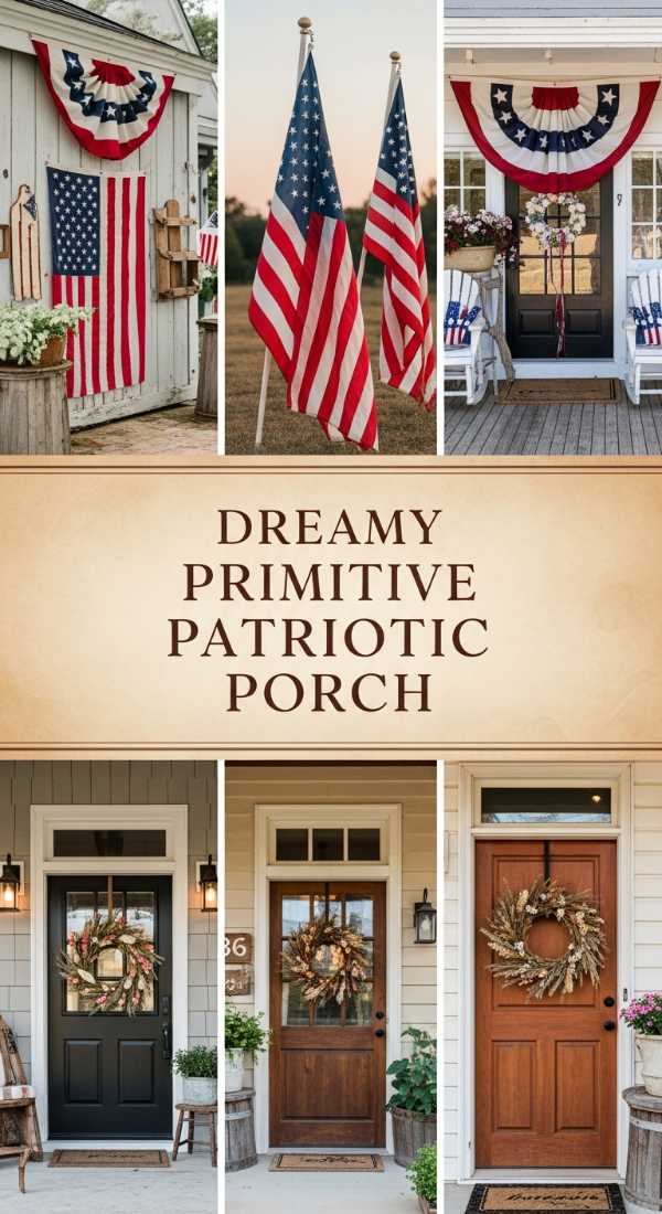 Dreamy Primitive Patriotic Porch 6a04bc5d5da1e