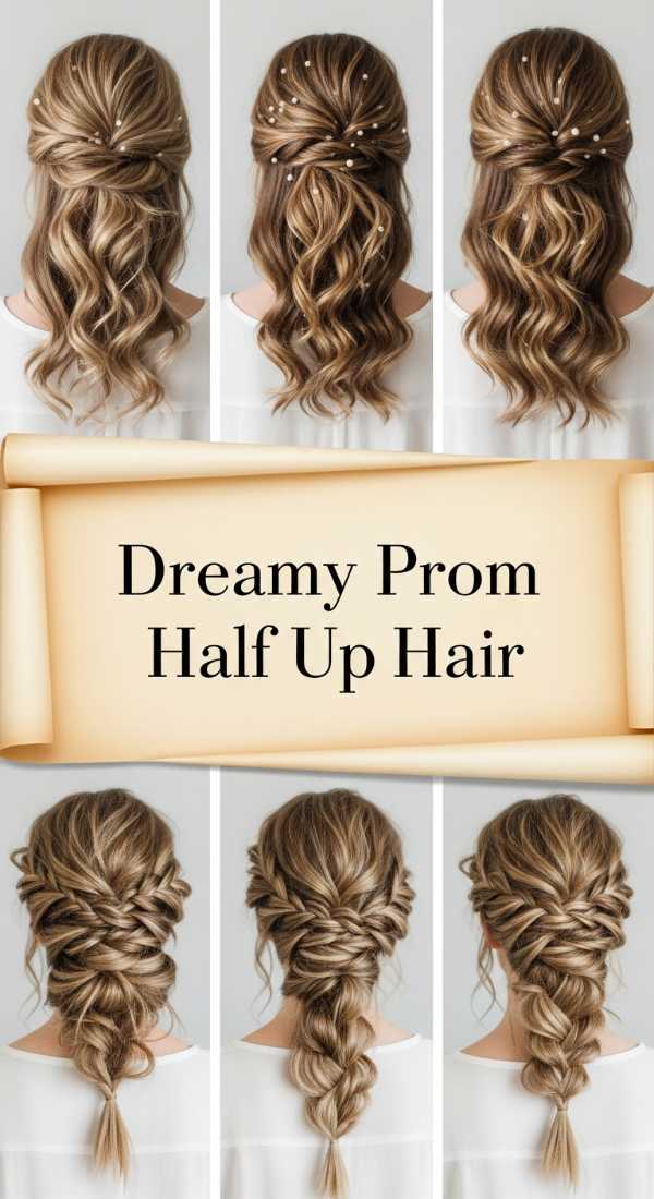 Dreamy Prom Half Up Hair 69ff7f12e00cf