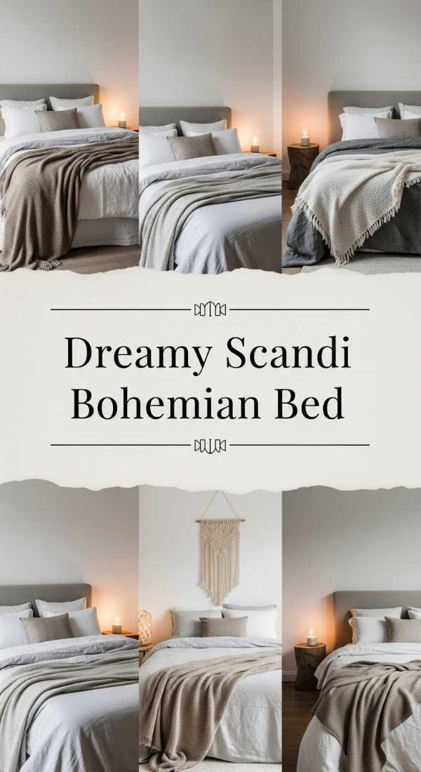 Dreamy Scandi Bohemian Bed 6a0ea31a35b7a