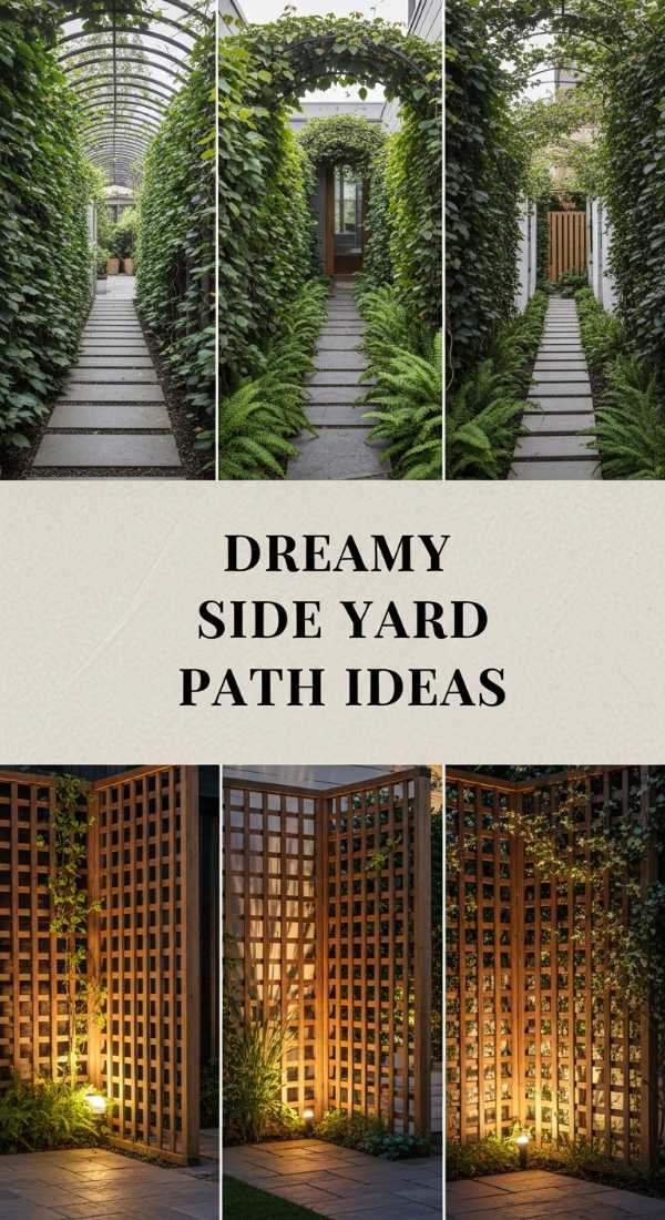 Dreamy Side Yard Path Ideas 69ff4755c72e1
