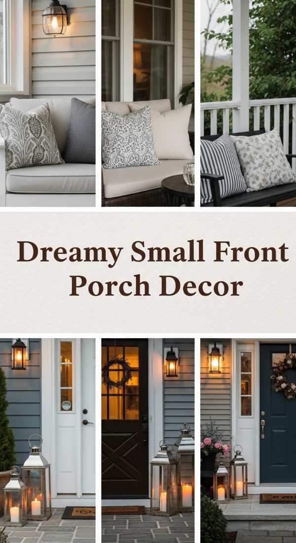The Five-Star Garden: Merging Interior Comfort with Outdoor Design Dreamy Small Front Porch Decor 69fb0766e3a8c