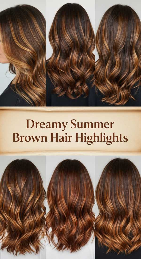 Dreamy Summer Brown Hair Highlights 6a08d5f333c19