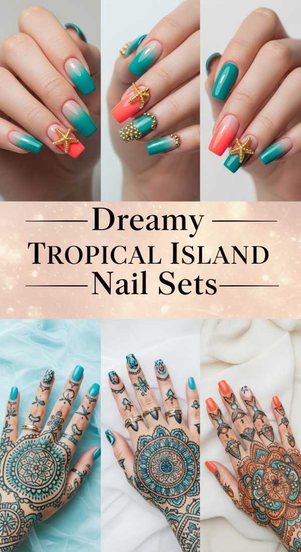 Dreamy Tropical Island Nail Sets 6a1343d8eb76f