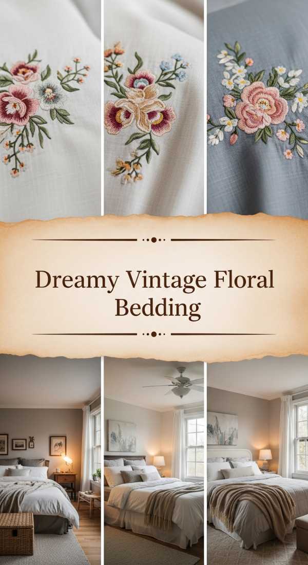 Dreamy Vintage Floral Bedding 69f48f3621a26