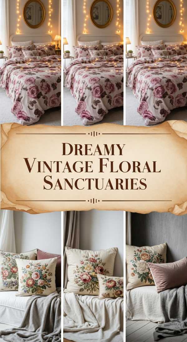 Dreamy Vintage Floral Sanctuaries 69f48f3957b9b