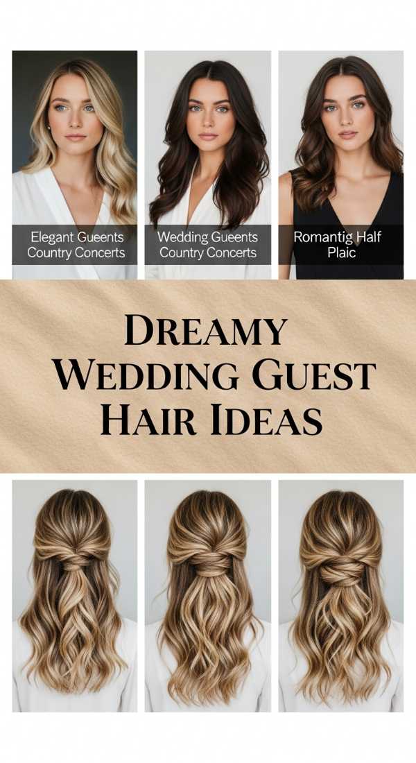 Dreamy Wedding Guest Hair Ideas 6a141dda5dd89