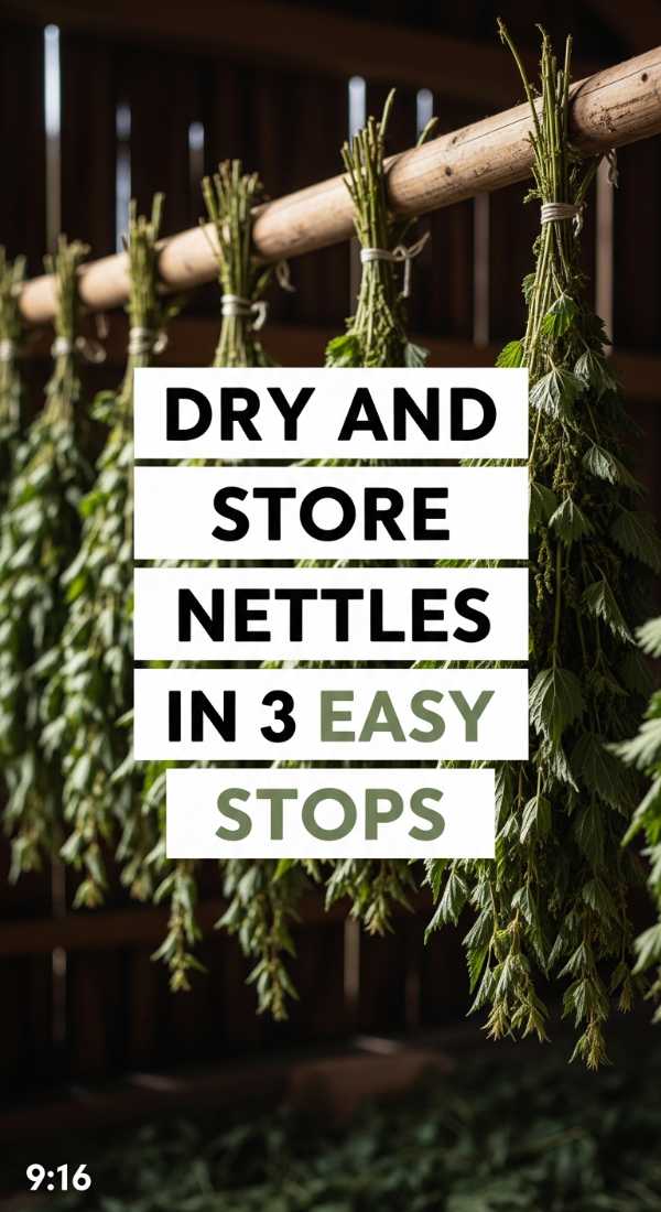 Dry And Store Nettles In 3 Easy Steps 69fd88a69a4dc