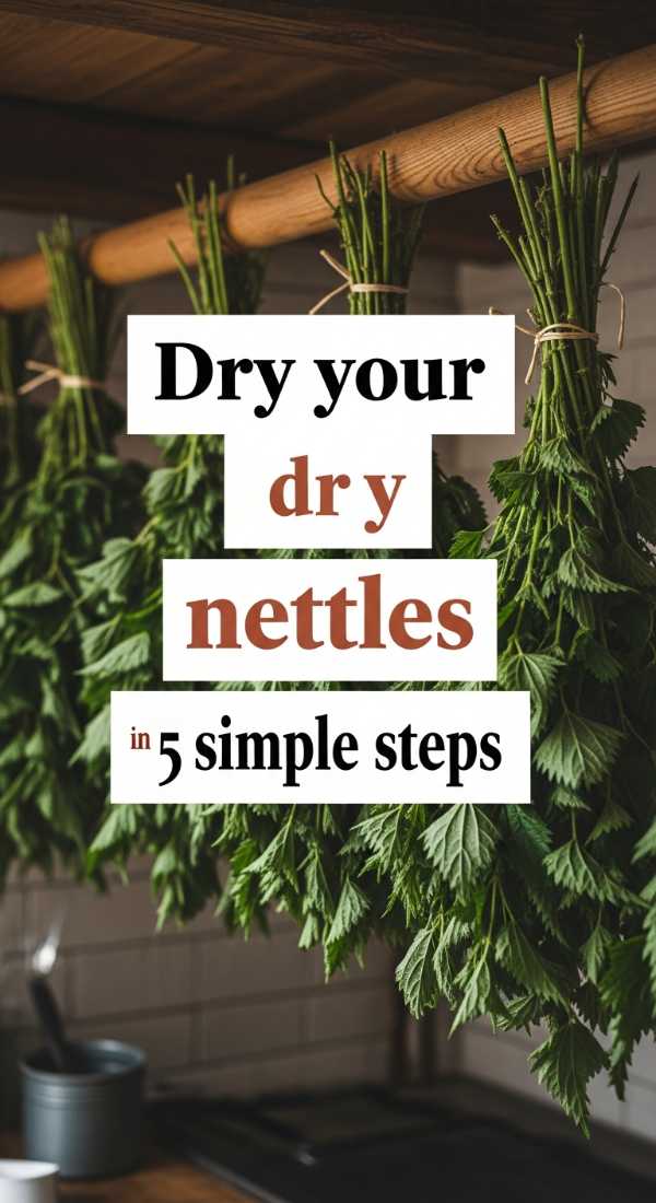 Dry Your Own Nettles In 5 Simple Steps 69f47a120b1ab