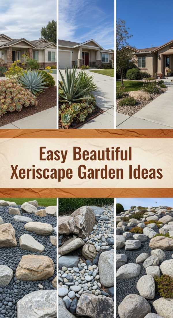 Easy Beautiful Xeriscape Garden Ideas 69ff4753349e0