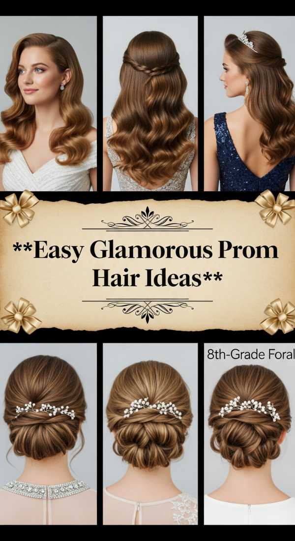 Easy Glamorous Prom Hair Ideas 6a08cb6212705