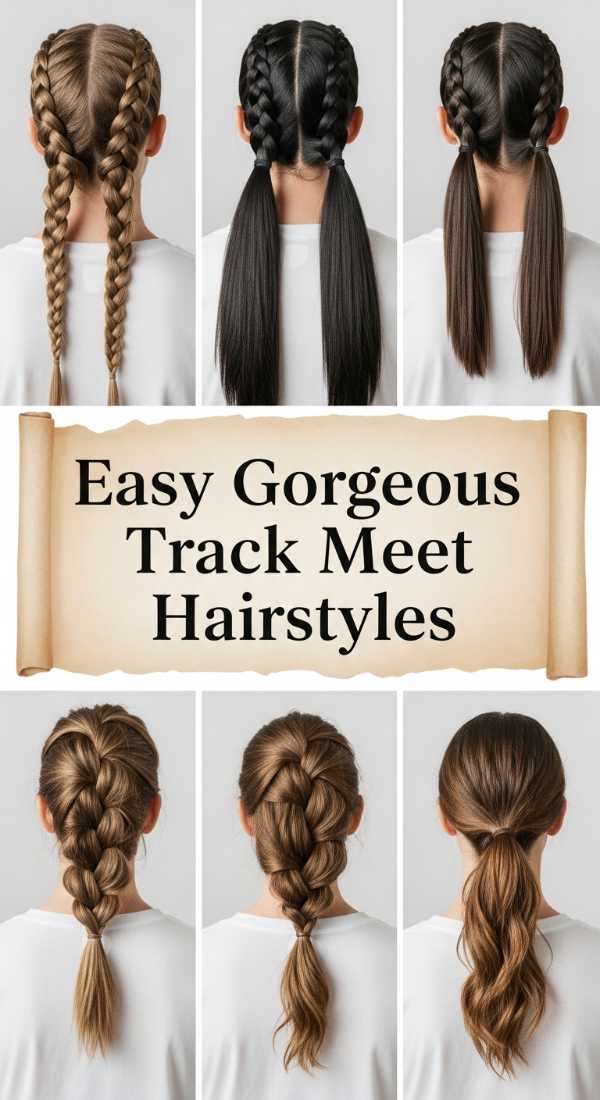 Easy Gorgeous Track Meet Hairstyles 69f8e2653c818