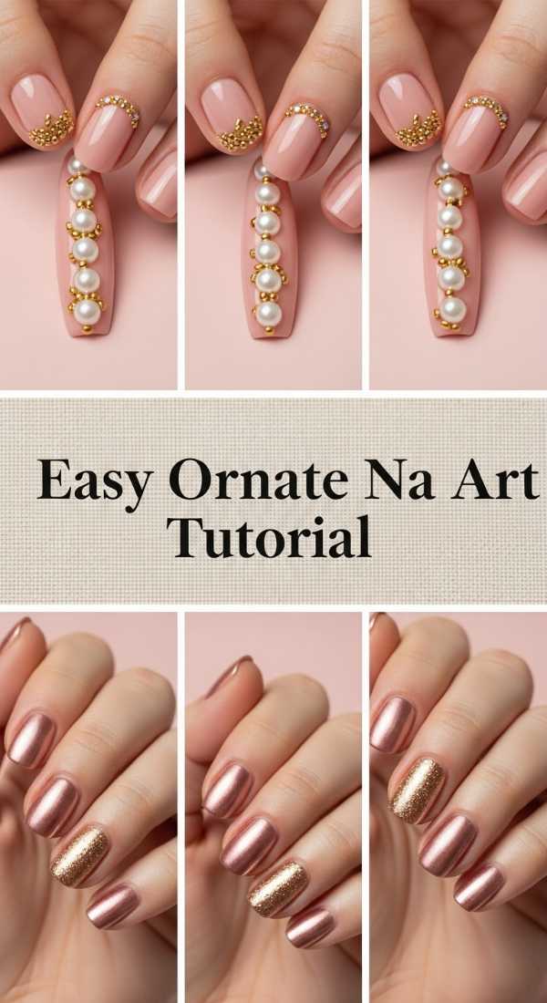 Easy Ornate Nail Art Tutorial 6a085b8c2828e