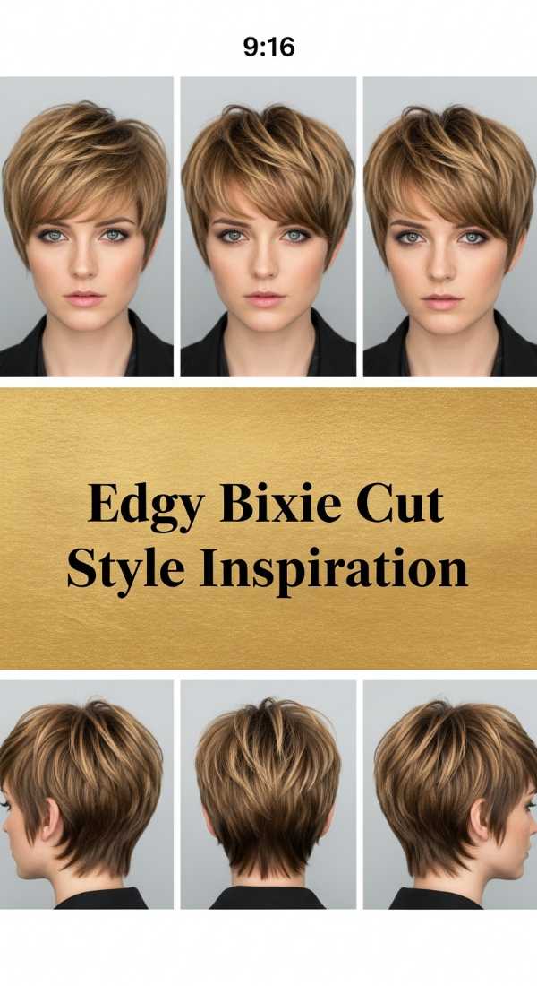 The Modern Muse: Stunning Hair Inspiration for Your Next Salon Visit Edgy Bixie Cut Style Inspiration 6a08ce7f36436