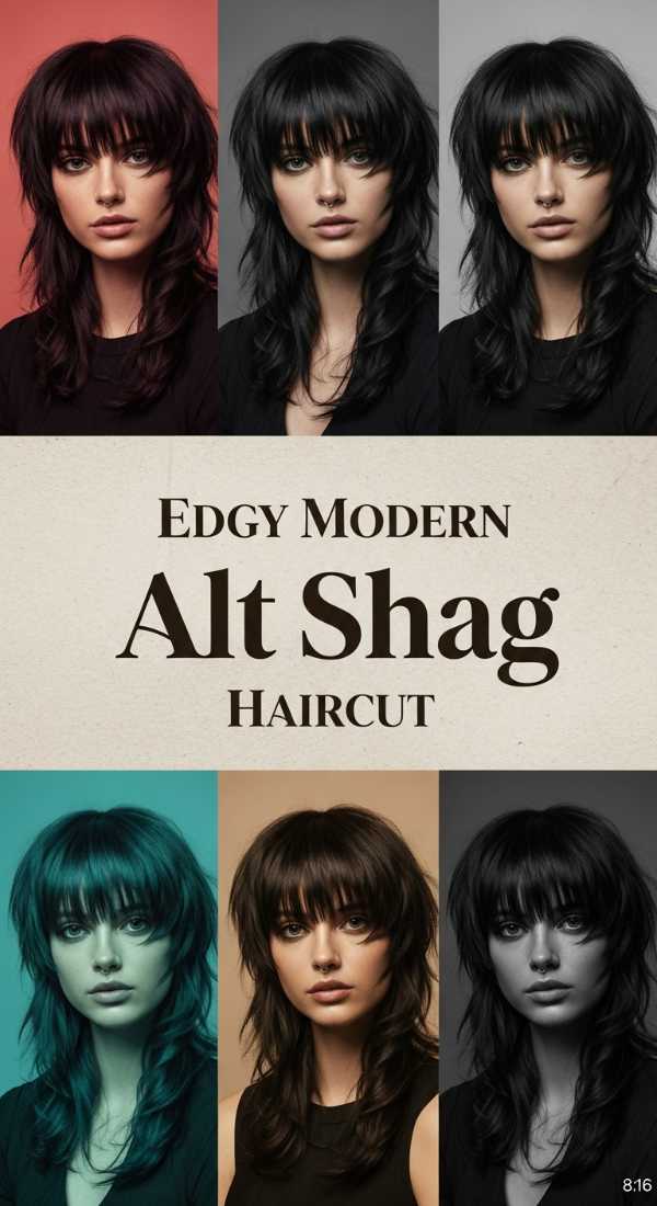 Edgy Modern Alt Shag Haircut 6a1426cc3c675