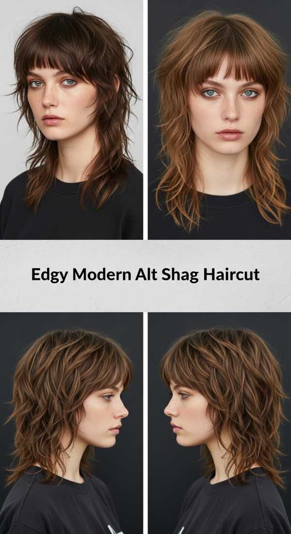 Beyond the Bob: Top 5 Modern Hair Trends Redefining 2026 Edgy Modern Alt Shag Haircut 6a1426ebaef7f
