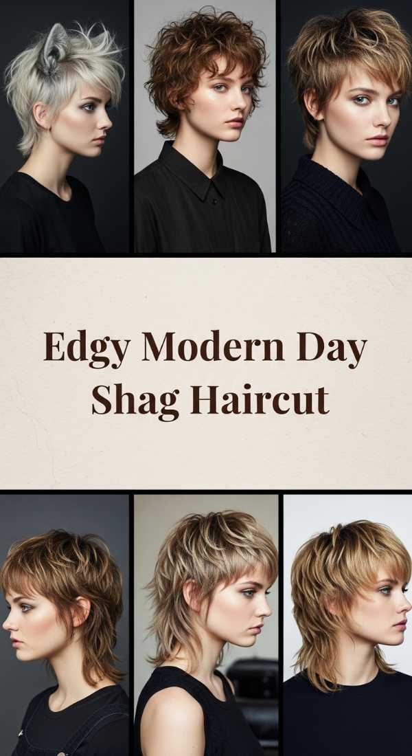 The 2026 Mane Event: Elite Hair Inspirations You Need to See Now Edgy Modern Day Shag Haircut 6a141dfbbb07b