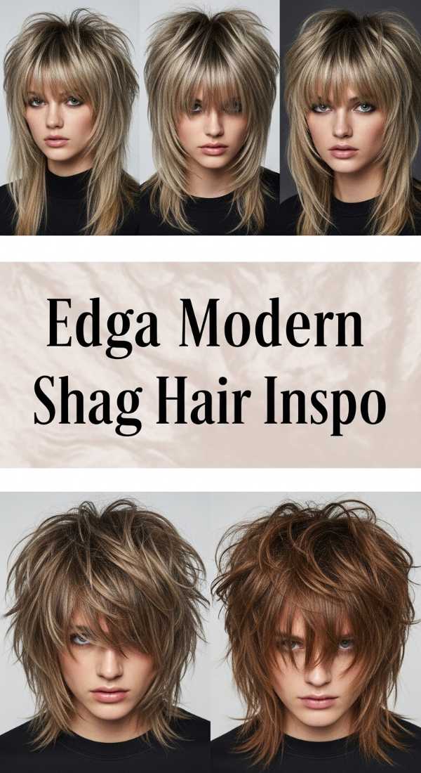 Edgy Modern Shag Hair Inspo 6a14238400d75