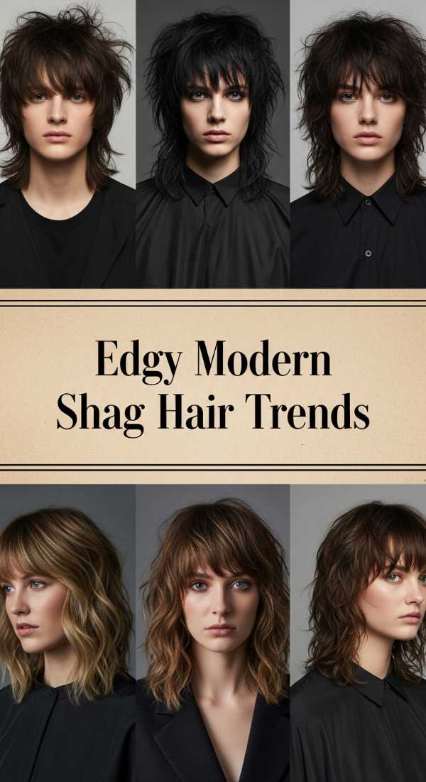 Edgy Modern Shag Hair Trends 6a142b7e5c00a