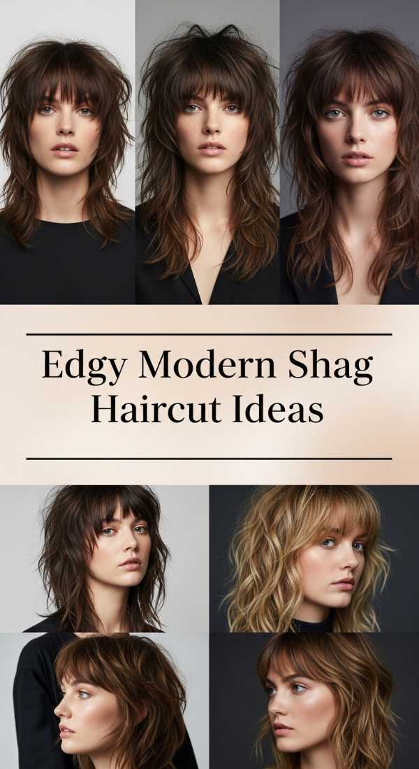 Edgy Modern Shag Haircut Ideas 6a142b9c72fb1