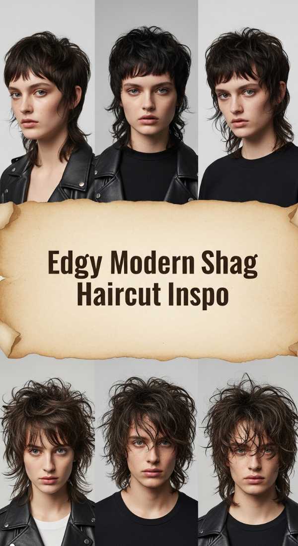 Silk, Shine, and Sophistication: Elevating Your Look in 2026 Edgy Modern Shag Haircut Inspo 6a1423c1c0343