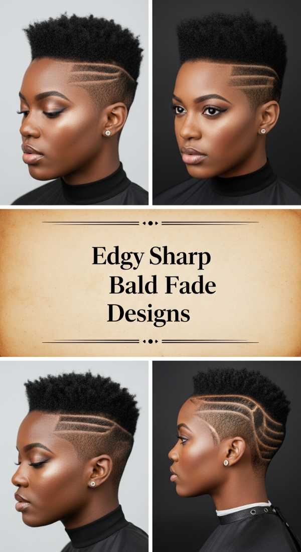 Sculpting Style: A Deep Dive into Modern Hair Artistry Edgy Sharp Bald Fade Designs 6a1426dadfa4a