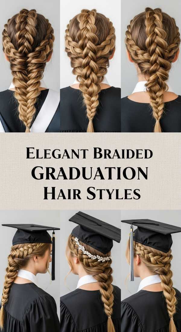 Elegant Braided Graduation Hair Styles 6a08ccf992a70