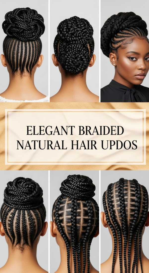 Sculpted for Tomorrow: The Ultimate 2026 Luxury Hair Guide Elegant Braided Natural Hair Updos 6a08cb70222f2