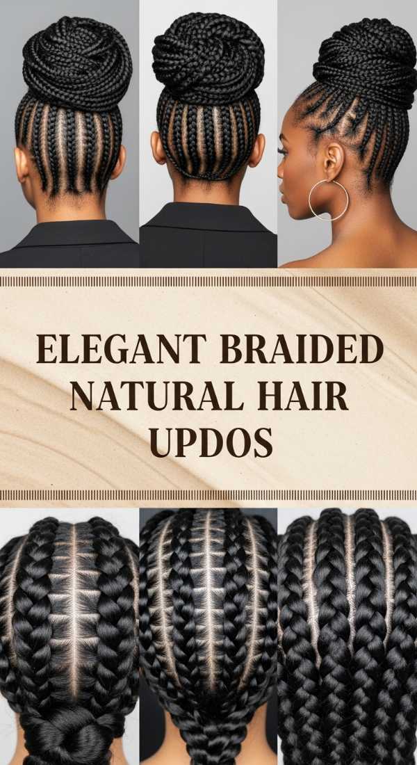 Beyond the Horizon: The Top 2026 Global Hair Trends You Need to See Elegant Braided Natural Hair Updos 6a08d442eeb76