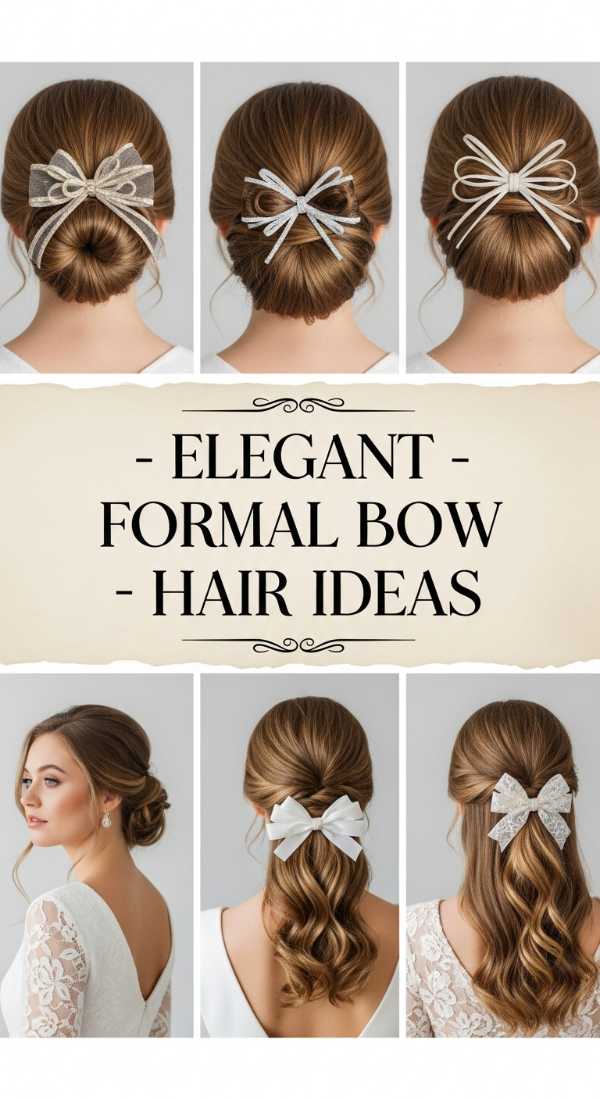 The High-End Hair Edit: Mastering Salon-Quality Styles at Home Elegant Formal Bow Hair Ideas 6a1423cc08f83