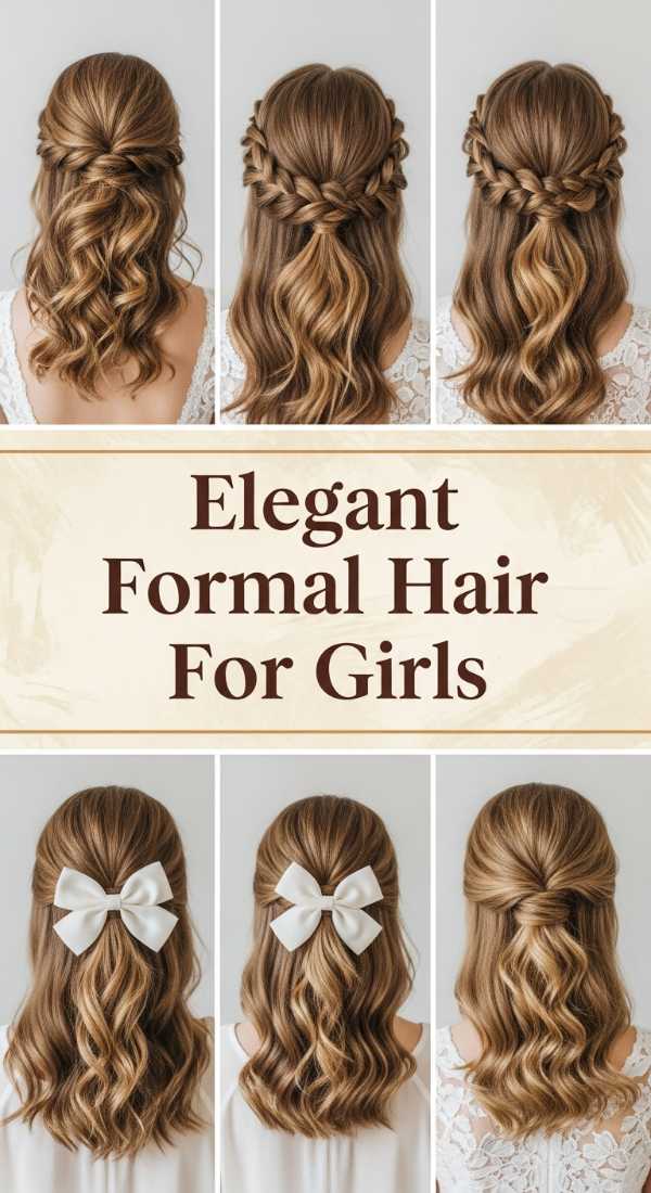 Elegant Formal Hair For Girls 6a14239ef3727