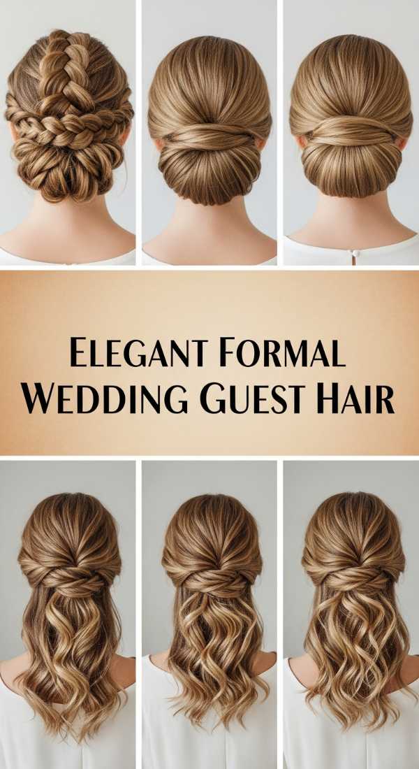 Elegant Formal Wedding Guest Hair 6a1425ba5545c