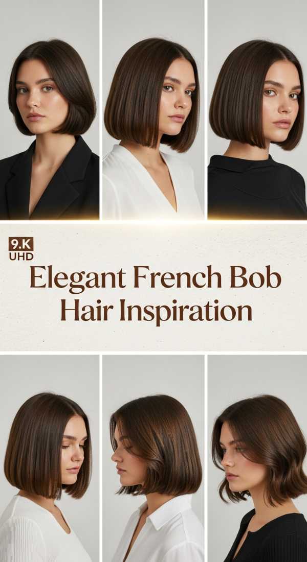 Future Luxe: The Definitive Guide to Summer 2026's High-Fashion Hair Elegant French Bob Hair Inspiration 6a08cb7725a7e